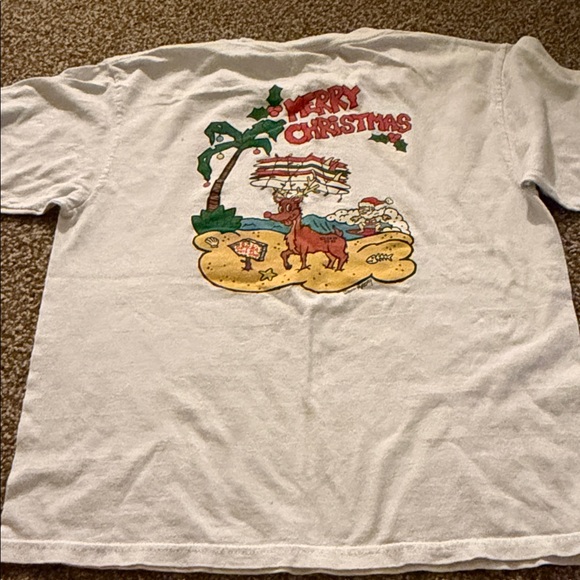 Jack by BB Dakota White Tee with Red and Green Logo - Picture 3 of 3